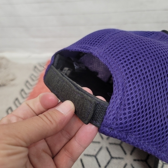 COLORADO ROCKIED GRAY BILL PURPLW MESH HAT W ADJUSTABLE CLOSURE, OSFM - Picture 6 of 10